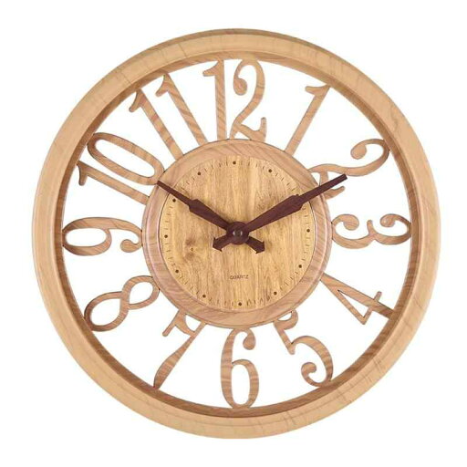 WiViVi 壁 掛け時計 おしゃれ 連続秒針 静音 木目調 インテリア かけ時計 wall clock WiViVi 壁 掛け時計 おしゃれ 連続秒針 静音 木目調 インテリア かけ時計 wall clock