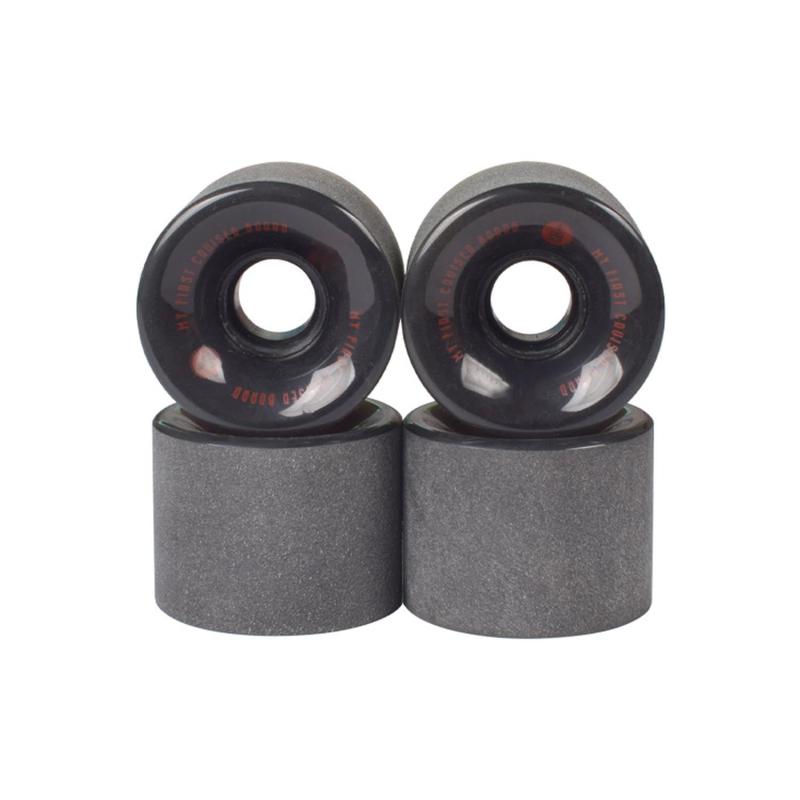 Crystal craft スケートボード ウィール 60mm×45mm ソフト スケボー 衝撃吸収 おしゃれ かっこいい ス..