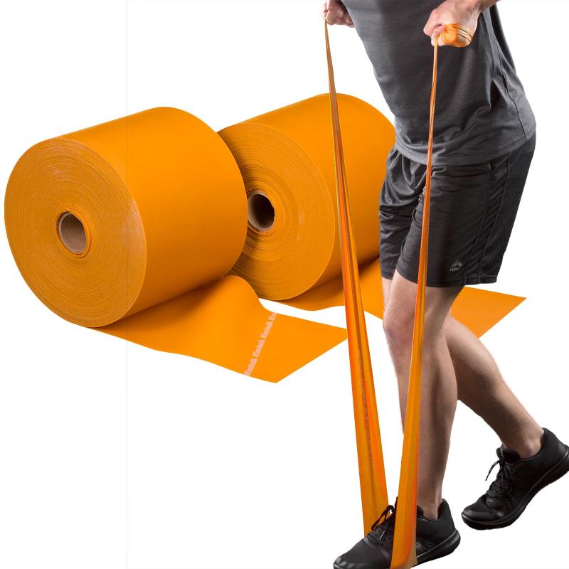 トレーニングバンド トレーニングチューブ セラバンド 45m マニュアル付 レジスタンスバンド エクササイズバンド フィットネスチューブ ストレッチバンド 筋トレ D&amp;M ディーアンドエム Th