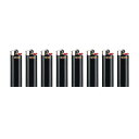 Bicジャパン ビック(Bic) ライター J26 レギュラー 使い捨て やすり ブラック 8本セット J26-BLKEBOX8(4)