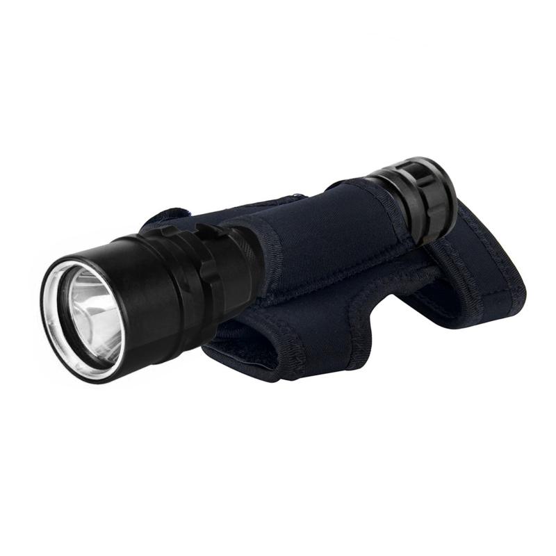 ハンドライトホルダー サバゲー 登山 魚突き ダイビング 素潜り 銛 キャンプ ダイビング 釣り(4)