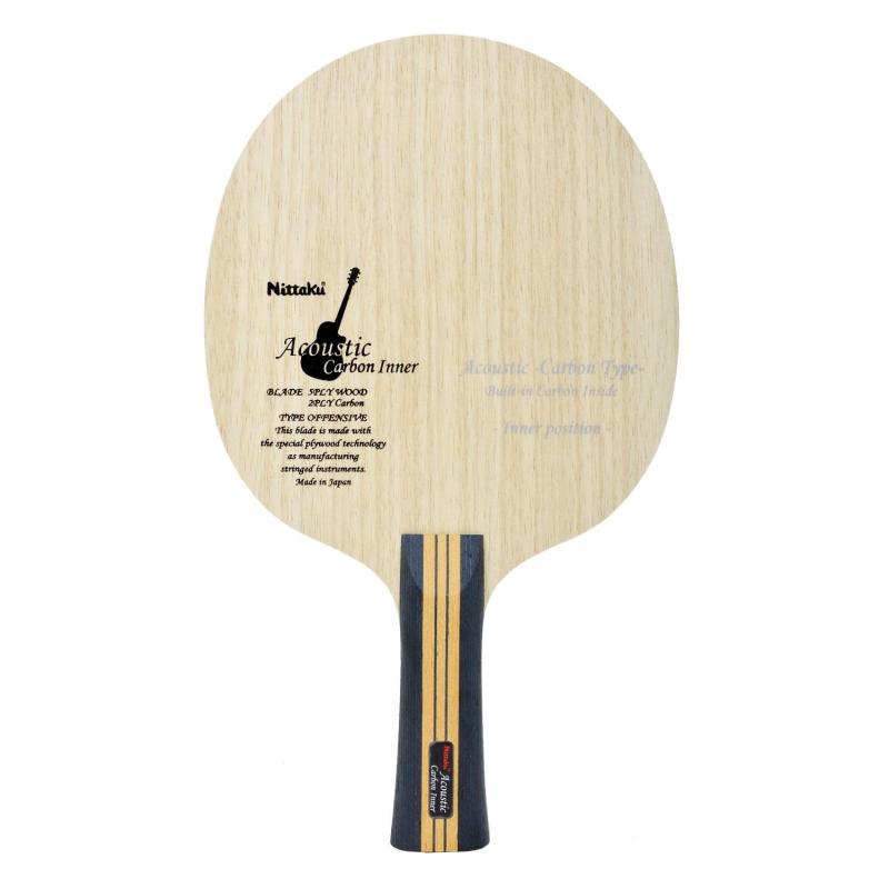 ニッタク(Nittaku) 卓球 ラケット アコーカーボンインナー シェークハンド 攻撃用 特殊素材入り