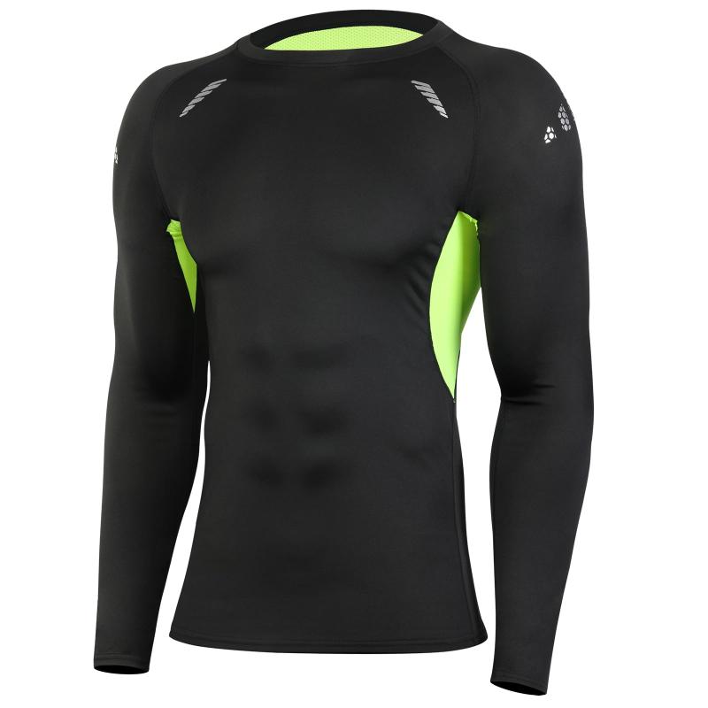 [NEWHEY] コンプレッションウェア メンズ 2枚セット トレーニングウェア UVカット コンプレッション トップス メンズ 吸汗速乾 長袖 ストレッチ フィットネス 春 夏 秋 冬