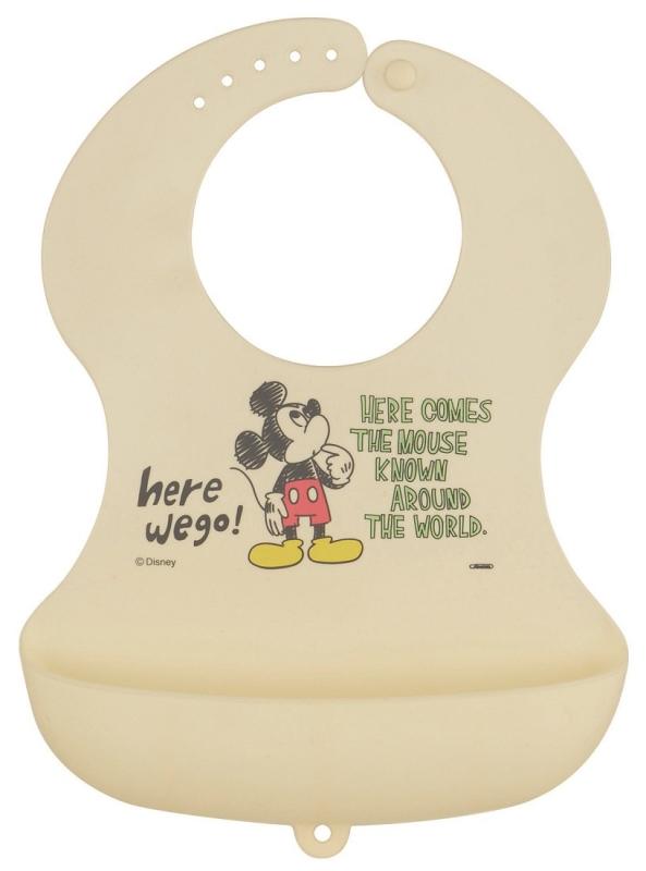 SKATER シリコンベビーエプロン