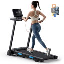 MERACH ルームランナー 傾斜調整 ランニングマシン 時速0.8~12km 見やすい操作パネル 衝撃吸収 アプリ連動 ウォーキングマシン フィットネスマシーン 移動便利 折りたたみ可能 トレーニングジ(4)