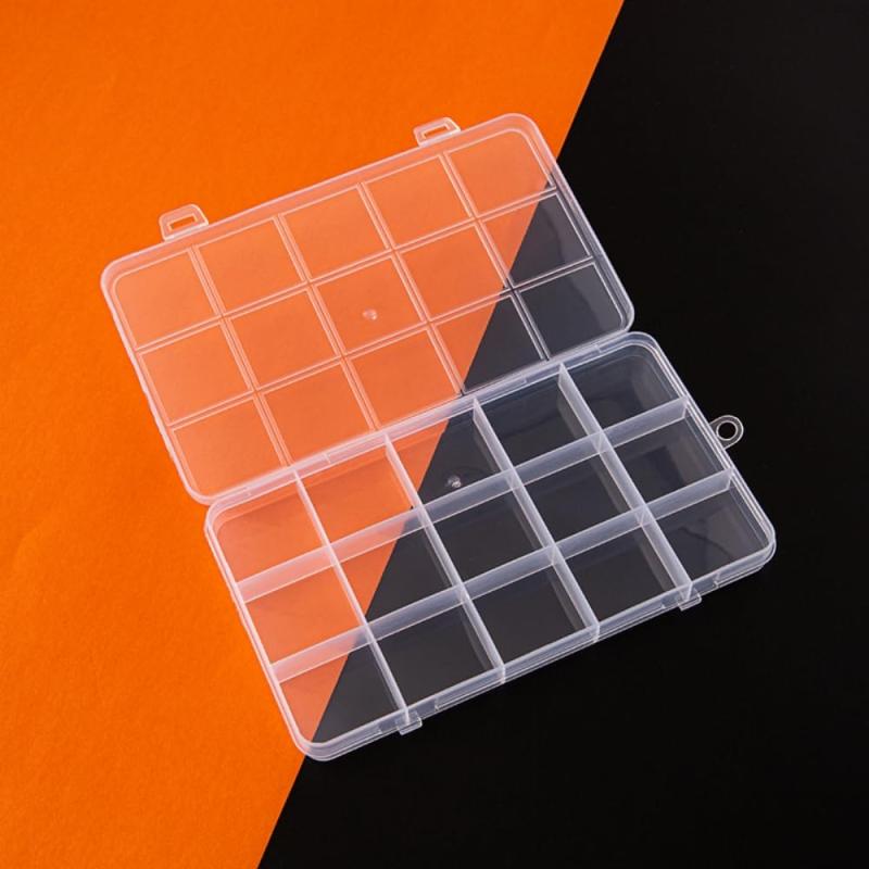 小物収納ケース 32分割 プラスチック パーツケース ビーズアクセサリー収納 パーツ入れ ジュエリー 釣..