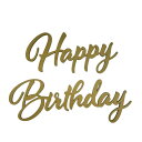 kokoni オリジナルデザイン【newバージョン】【木製】誕生日 筆記体 HappyBirthday【HAPPYBIRTHDAY ハッピーバースディ 誕生日 ...