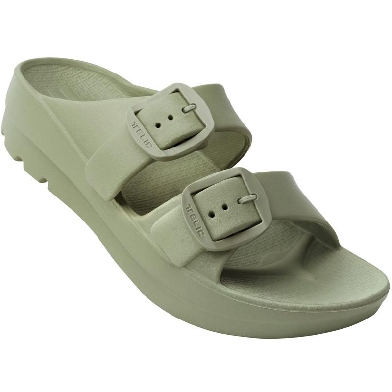 TELIC（テリック）『サンダル W-BUCKLE』