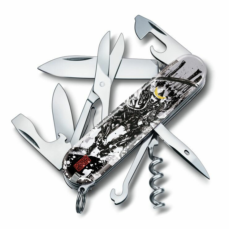 【国内正規品】 ビクトリノックス VICTORINOX 戦国墨絵クライマー 徳川家康 1.3703.7-x11 マルチツール アウトドア アウトドアギア 【送料無料】 VX KNS