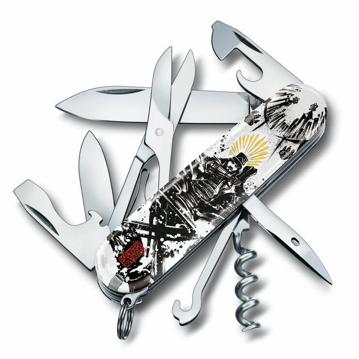 【国内正規品】 ビクトリノックス VICTORINOX 戦国墨絵クライマー 豊臣秀吉 1.3703.7-x12 マルチツール アウトドア アウトドアギア 【送料無料】 VX KNS