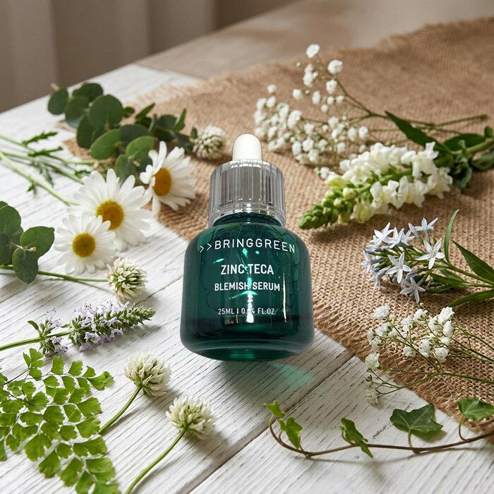 BRING GREEN ブリングリーン ジンクテカ ZBセラム 25mL 美容液 ナイアシンアミド 亜鉛 CICA シカ ツボクサ 毛穴 皮脂 ニキビ 肌荒れ 敏感肌 韓国コスメ 韓国美容液 オリーブヤング 国内発送 送料無料 アウトレット