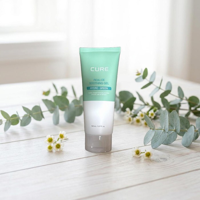 CURE キュア リアルロエ スージングジェル 150mL アロエジェル アロエベラ 保湿ジェル 鎮静 日焼け後 ボディ 全身 乾燥 敏感肌 韓国コスメ オリーブヤング 国内発送 送料無料 アウトレット