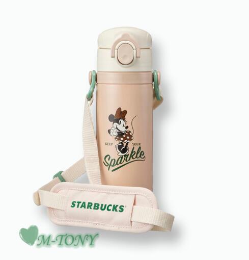 Starbucks スターバックス2023 SS ステンレス ディズニー トゥギャザー JOI ボトル ストラップ付きAutumn Disney Together JOI Vacuum350ml☆anniversary/海外限定品/日本未発売/スタバ/タンブラー/スタバタンブラー/ハロウィン/のサムネイル