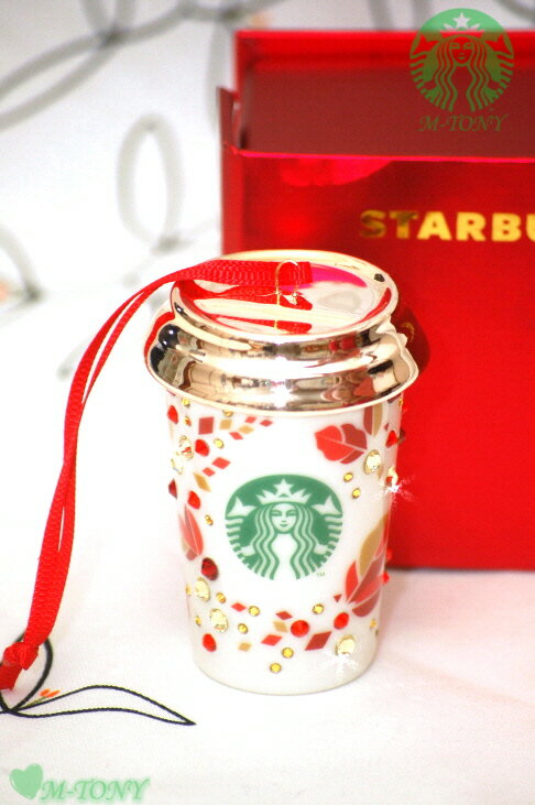 Starbucks スターバックススターバックス×スワロフスキーコラボ クリスマス オーナメント☆海外限定品/日本未発売/スタバ/タンブラー/スタバタンブラー/スタバマグ/マグカップ/クリスマス/バレンタイン/ハロウィン/Xmasのサムネイル