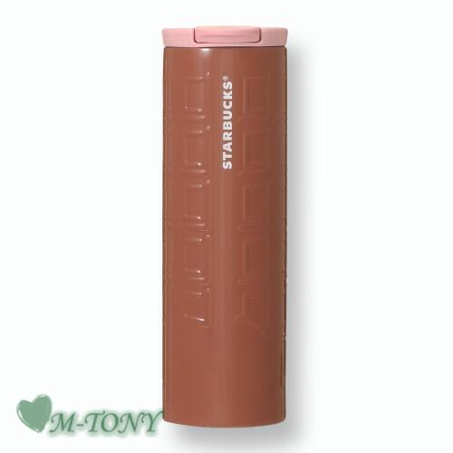 Starbucks スターバックス バレンタイン 2024 ステンレス シリンダー タンブラー チョコレートバートロイ 473ml ☆ スタバ/タンブラー/スタバタンブラー/スタバマグ/マグカップ/クリスマス/バレンタイン/ハロウィン/Valentine's Dayのサムネイル