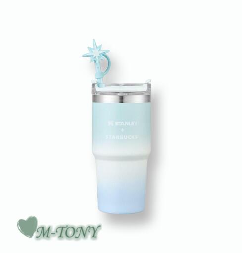 Starbucks スターバックス3WAYステンレスタンブラーSTANLEYSS ステンレス スタンレー ブルー シャイン クエンチャー タンブラーSS Yunseul quencher tumbler591ml☆海外限定品/日本未発売/スタバ/タンブラー/バレンタイン/spring【売れ筋】【オススメ】のサムネイル