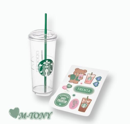 Starbucks スターバックスサイレン トレンタ コールドカップ ステッカー付きSiren Trenta Coldcup887ml ☆ 海外限定品/日本未発売/スタバ/タンブラー/スタバタンブラー/スタバマグ/マグカップ/クリスマス/バレンタイン/ハロウィン【売れ筋】【オススメ】のサムネイル