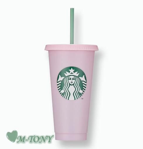 Starbucks スターバックスいちご カラーチェンジング リユーザブル コールドカップReusable coldcup 710ml ☆ 海外限定品/日本未発売/スタバ/タンブラー/スタバタンブラー/スタバマグ/マグカップ/クリスマス/バレンタイン/ハロウィン/springのサムネイル