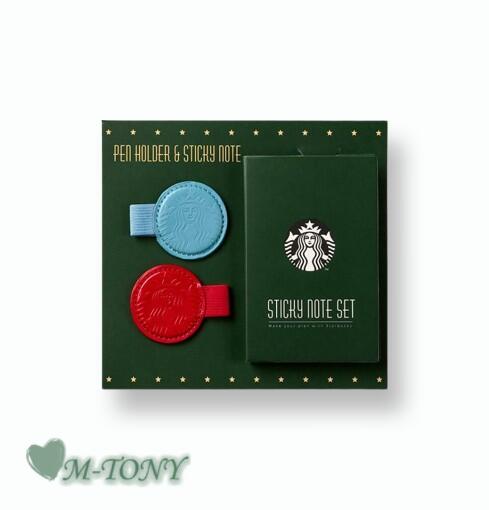 Starbucks スターバックスペンホルダー＆ポストイット セット/韓国/クリックポスト発送 ☆ 海外限定品/日本未発売/スタバ/タンブラー/スタバタンブラー/スタバマグ/マグカップ/クリスマス/バレンタイン/ハロウィンのサムネイル
