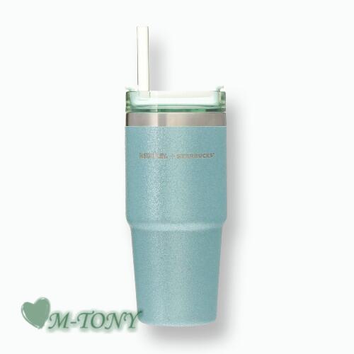 Starbucks スターバックスSTANLEY＋STARBUCKS3WAY ステンレス タンブラー STANLEY グリッター ミントクエンチャー quencher 473mlスタバ/タンブラー/スタバタンブラー/スタバマグ/マグカップ/クリスマス/バレンタイン/ハロウィン/Xmasのサムネイル