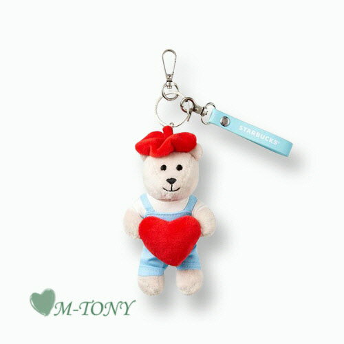 Starbucks スターバックス2022 バレンタイン スウィート ラブ ハート キーチェーン Sweet love heart key chainベアリスタ レターパック発送☆海外限定品/日本未発売/スタバ/タンブラー/スタバタンブラー/スタバマグ/マグカップ/クリスマス/Valentine's Dayのサムネイル
