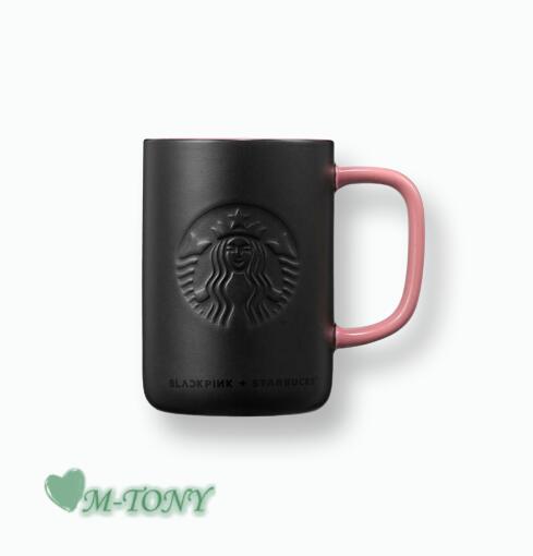 Starbucks スターバックスBLACKPINK セラミック マグBlackpink ceramic mug ブラックピンク473ml ☆ 海外限定品/日本未発売/スタバ/タンブラー/スタバタンブラー/スタバマグ/マグカップ/クリスマス/バレンタイン/ハロウィンのサムネイル