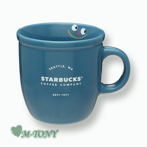 Starbucks スターバックスマグ ブルー レフト237ml ☆ スタバ/タンブラー/スタバタンブラー/スタバマグ/マグカップ/クリスマス/バレンタイン/ハ...
