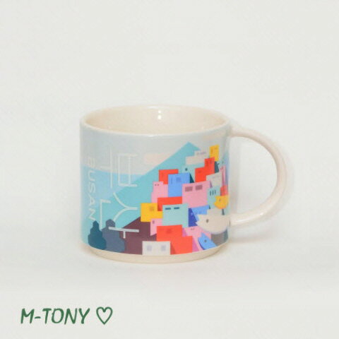 Starbucks スターバックスご当地マグカップリアル プサン マグカップ (Town)韓国 釜山限定 414ml(14oz) ☆ 海外限定品/日本未発売/スタバ/タンブラー/スタバタンブラー/スタバマグ/マグカップ/クリスマス/バレンタイン/ハロウィンのサムネイル