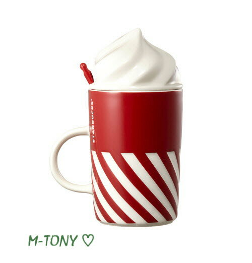 Starbucks スターバックスクリスマス ホリデー キャンディケーン ホイップ スプーン マグカップ355ml ギフト包装☆海外限定品/日本未発売/スタバ/タンブラー/マグ/クリスマス/バレンタイン/ハロウィンのサムネイル