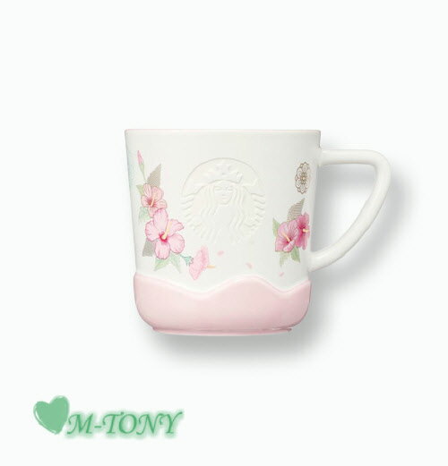 Starbucks スターバックス2023 韓国 ムグンファ マグカップrose of sharon mug 無窮花 ムクゲ 355ml(12..