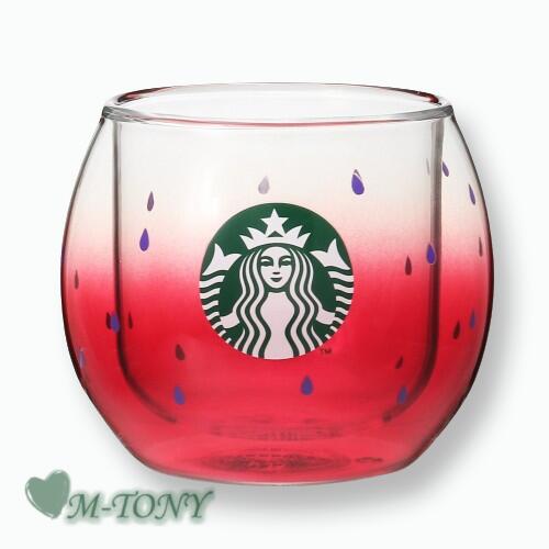 Starbucks スターバックス耐熱 ダブルウォール グラス スイカ237ml ☆ スタバ/タンブラー/スタバタンブラー/スタバマグ/マグカップ/クリスマス/バレンタイン/ハロウィン/summerのサムネイル