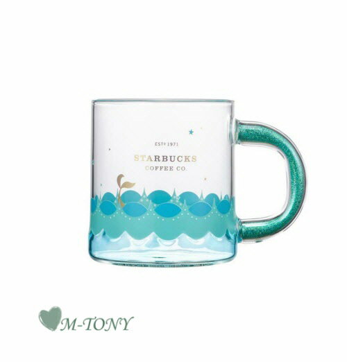 Starbucks スターバックス2021 サマー グリッター ハンドル グラス マグカップSummer glitter handle glass355ml ☆ 海外限定品/日本未発売/スタバ/タンブラー/スタバタンブラー/スタバマグ/マグカップ/クリスマス/バレンタイン/ハロウィン/summerのサムネイル