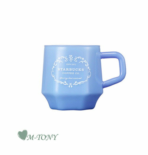 Starbucks �������Хå���2021 ���ץ�� �إ�ơ��� �֥롼 �ߥ륯 ���饹 �ޥ�Spring heritage blue milk glass2...