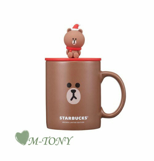 Starbucks スターバックス2021 ラインフレンズ ブラウン ベア マグ LINE FRIENDS (c)LF brown bear mug355ml ☆ 海外限定品/日本未発売/スタバ/タンブラー/スタバタンブラー/スタバマグ/マグカップ/クリスマス/バレンタインのサムネイル