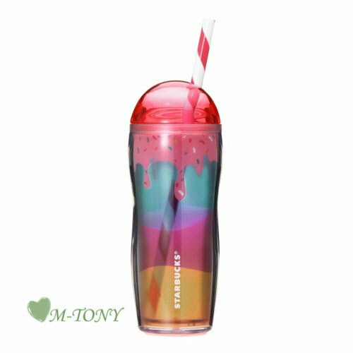 Starbucks スターバックスドームリッド タンブラー カラフル コールドカップ355ml(12oz) ☆ スタバ/タンブラー/スタバタンブラー/スタバマグ/マグカップ/クリスマス/バレンタイン/ハロウィン/summerのサムネイル