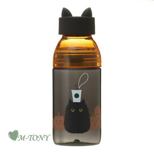 Starbucks スターバックスハロウィン 2020 シリコンキャップ ＆ リッドボトル キャット黒猫 443ml /スタバ/タンブラー/マグ/クリスマス/バレンタイン/ハロウィンのサムネイル