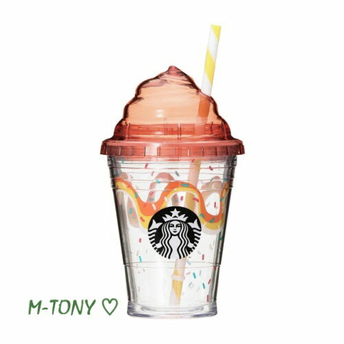 Starbucks スターバックスロゴ コールドカップ タンブラーホイップリッド オレンジ355ml(12oz)、ギフト包装/スタバ/タンブラー/マグ/クリスマス/バレンタイン/ハロウィンのサムネイル
