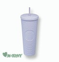 Starbucks スターバックス2022 ソフト ラベンダー スタッズ コールドカップ タンブラー バンピーsoft lavender stud coldcup710ml☆海外限定品/日本未発売/スタバ/タンブラー/スタバタンブラー/スタバマグ/マグカップ/summer