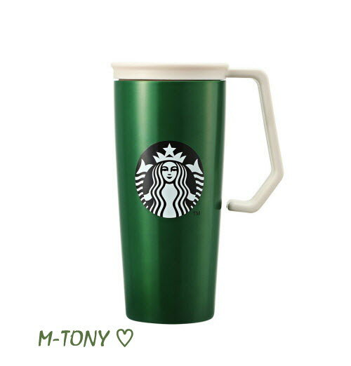 Starbucks スターバックスSS ステンレス グリーン チャビー ハンドル タンブラーSS green chubby handle tumbler473ml(16oz) ☆ 海外限定品/日本未発売/スタバ/タンブラー/スタバタンブラー/スタバマグ/マグカップ/クリスマス/バレンタイン/ハロウィンのサムネイル