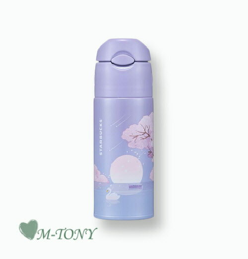 Starbucks スターバックス 2022 さくら FHL ストロー ボトルcherry blossom FHL straw vacuum400ml ☆海外限定品/日本未発売/スタバ/タンブラー/スタバタンブラー/スタバマグ/マグカップ/クリスマス/バレンタイン/spring/SAKURAのサムネイル
