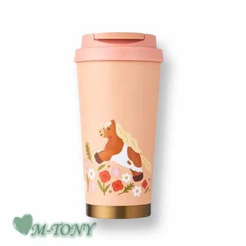 乐天商城 - Starbucks スターバックス2026 ニューイヤー エルマ ポニー＆フラワー タンブラー 午年 馬473ml(16oz)☆海外限定品/日本未発売/スタバ/タンブラー/スタバタンブラー/スタバマグ/マグカップ/クリスマス/バレンタイン/ハロウィン/newyear