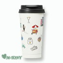 Starbucks スターバックスステンレス タンブラー kate spade New York Cityscape ケイト スペード ニューヨーク 473ml(16oz) ☆ スタバ/タンブラー/スタバタンブラー/スタバマグ/マグカップ/クリスマス/バレンタイン/ハロウィン