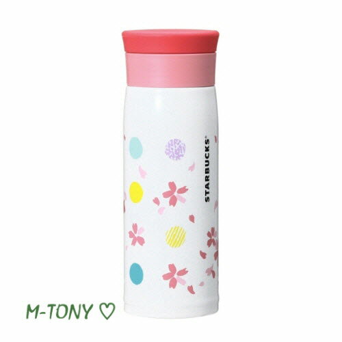 Starbucks スターバックス SAKURA ステンレス ボトル ドット480ml さくら ☆ スタバ/タンブラー/スタバタンブラー/スタバマグ/マグカップ/クリスマス/バレンタイン/ハロウィン/spring