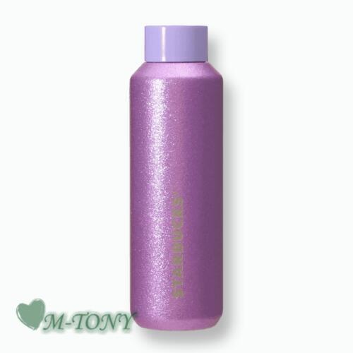 Starbucks スターバックスステンレスボトル グリッター パープル591ml ☆ スタバ/タンブラー/スタバタンブラー/スタバマグ/マグカップ/クリスマス/バレンタイン/ハロウィン/Xmasのサムネイル