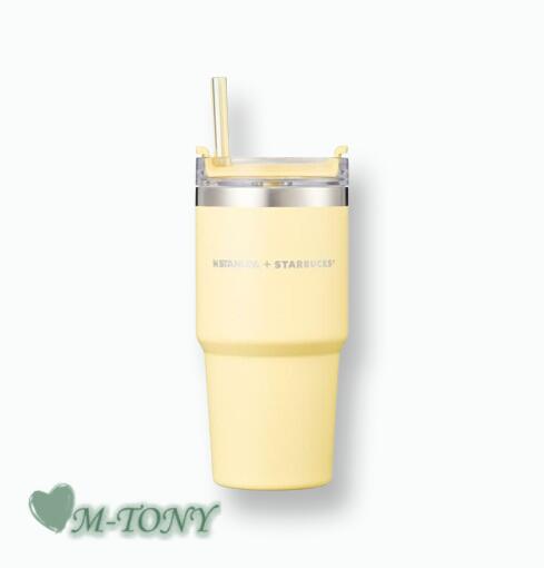 Starbucks スターバックスSTANLEY＋STARBUCKSスタンレー ディライト クエンチャー タンブラー イエローSS Delight Quencher Tumbler591ml ☆ 海外限定品/日本未発売/スタバ/タンブラー/スタバタンブラー/spring【売れ筋】【オススメ】のサムネイル