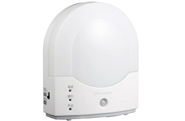 Pioneer パイオニア 家族を見守るハッピーセンサー 人感センサー＆ライト「まもるとあかり」 ホワイト TF-TA51HS-W ワイヤレス 高齢者 単身世帯 【配送種別A】