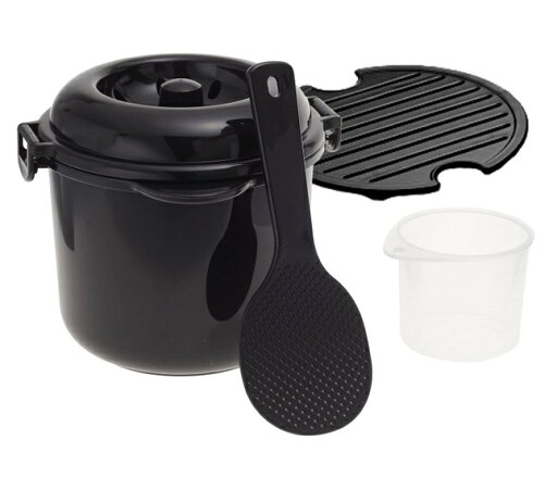 Kakusee カクセー 電子レンジ専用炊飯器 紀州備長炭配合 ちびくろちゃん 2合炊き 赤飯 おかゆ 雑穀米 炊き込みごはん 日本製 CK-003 【配送種別A】 Kakusee カクセー 電子レンジ専用炊飯器 紀州備長炭配合 ちびくろちゃん 2合炊き 赤飯 おかゆ 雑穀米 炊き込みごはん 日本製 CK-003 【配送種別A】