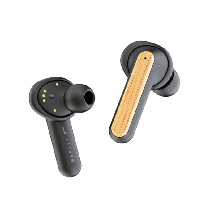 ハウス オブ マーリー ワイヤレスイヤホン ノイズキャンセリング Marley EM Redemption ANC True Wireless Earphone ANC搭載完全 環境配慮 エコ ファッション スタイリッシュ ナチュラル 竹 サスティナブル おしゃれ 防水 USB TYPE C emde021sbb【配送種別A】