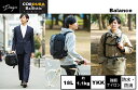 バックパック リュック +Design LXA71013 容量:18L メンズ 大容量 ブラック 黒 ビジネス 通勤 通学 旅行 アウトドア デイパック コーデ...