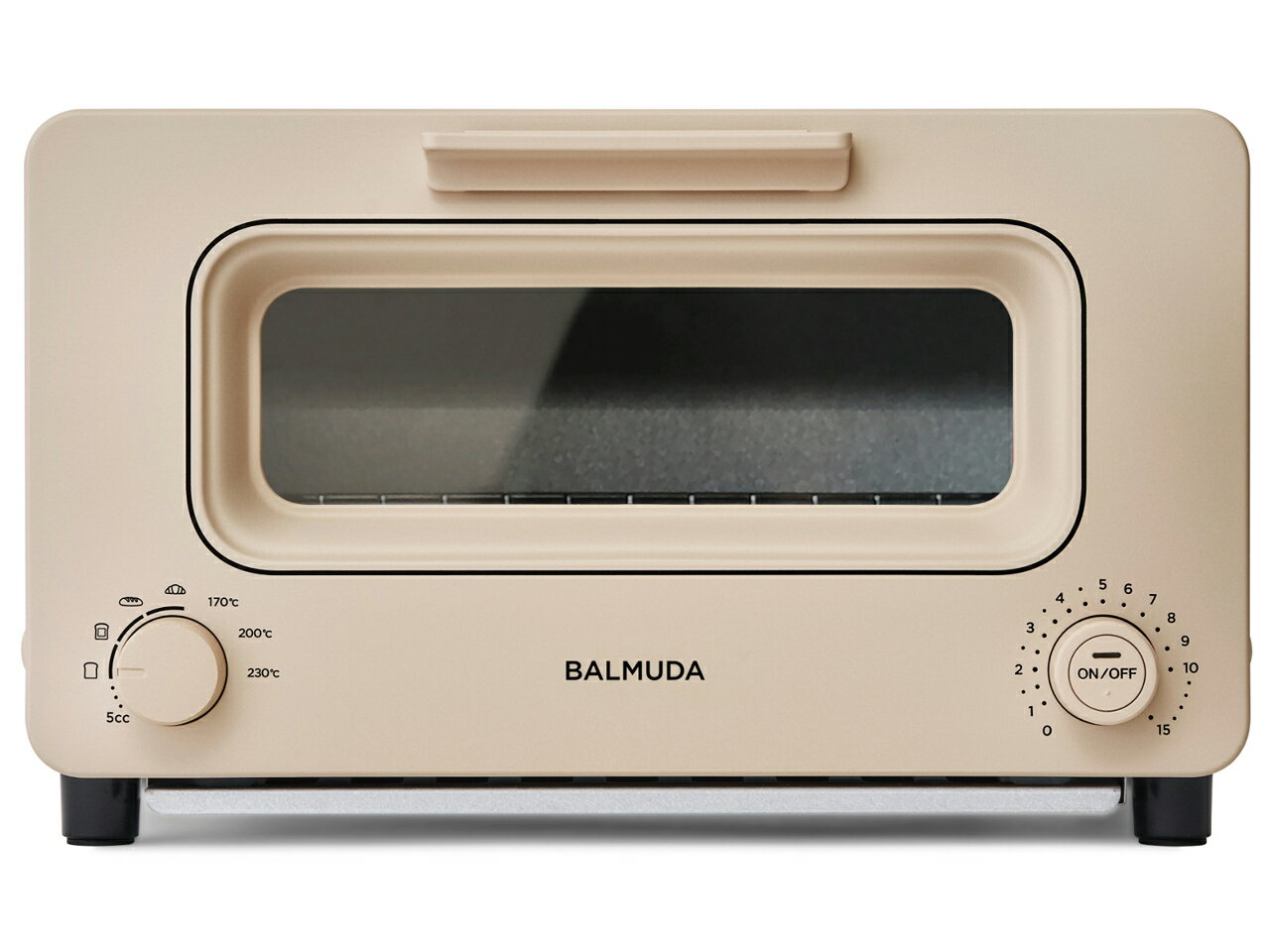 BALMUDA バルミューダ スチームトースター The Toaster K05A-BG [ベージュ] もち グラタン クッキー 焼き魚 グリル野菜 肉料理 【配送..